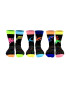 United OddSocks Дълги чорапи с шарка - 6 чифта - Pepit.bg