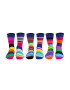 United OddSocks Дълги чорапи с шарка - 6 чифта - Pepit.bg