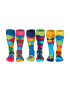 United OddSocks Дълги чорапи с шарка - 6 чифта - Pepit.bg