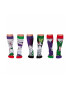 United OddSocks Дълги чорапи с шарка - 6 чифта - Pepit.bg