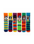 United OddSocks Дълги чорапи с шарка - 6 чифта - Pepit.bg