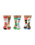 United OddSocks Дълги чорапи с шарка - 6 чифта - Pepit.bg