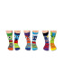 United OddSocks Дълги чорапи с щампа - 3 чифта - Pepit.bg