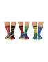 United OddSocks Дълги чорапи с щампа - 3 чифта - Pepit.bg