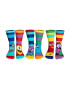 United OddSocks Дълги чорапи с щампа - 3 чифта - Pepit.bg