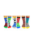 United OddSocks Дълги чорапи с щампа - 3 чифта - Pepit.bg