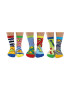 United OddSocks Индивидуално десенирани чорапи - 6 чифта - Pepit.bg