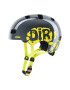 Uvex Каска за колоездене Kid 3 Dirtbike Grey-Lime 51-55 см - Pepit.bg