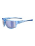 Uvex Очила sportstyle 230 clear blue/mir.blue - Pepit.bg