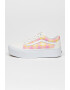 Vans Карирани кецове Old Skool с равна платформа - Pepit.bg