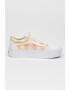 Vans Карирани кецове Old Skool с равна платформа - Pepit.bg