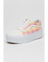 Vans Карирани кецове Old Skool с равна платформа - Pepit.bg