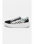 Vans Кецове Old Skool Overt с велур - Бял/Черен - Pepit.bg