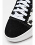 Vans Кецове Old Skool Overt с велур - Бял/Черен - Pepit.bg