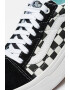 Vans Кецове Old Skool Overt с велур - Бял/Черен - Pepit.bg