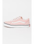 Vans Кецове Old Skool с кожа - Розово - Pepit.bg
