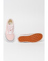Vans Кецове Old Skool с кожа - Розово - Pepit.bg