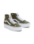 Vans Кецове с равна платформа и принт - Pepit.bg