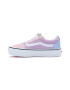 Vans Кецове Ward с платформа и велур - Pepit.bg