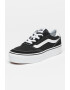 Vans Текстилни кецове Brooklyn с велур - Бял/Черен - Pepit.bg