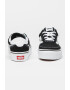 Vans Текстилни кецове Brooklyn с велур - Бял/Черен - Pepit.bg