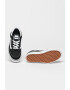 Vans Текстилни кецове Brooklyn с велур - Бял/Черен - Pepit.bg