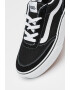 Vans Текстилни кецове Brooklyn с велур - Бял/Черен - Pepit.bg