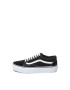 Vans Унисекс кецове с равна платформа Old Skool и велур - Pepit.bg