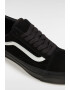 Vans Велурени кецове с лого - Бял/Черен - Pepit.bg