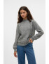 Vero Moda Плетен пуловер Universe - Сив меланж - Pepit.bg