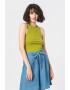 Vero Moda Рипсен топ Dava - Pepit.bg