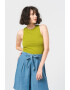 Vero Moda Рипсен топ Dava - Pepit.bg