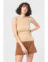 Vero Moda Рипсен топ Dava - Pepit.bg
