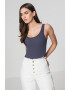 Vero Moda Рипсено боди Eve тип топ - Pepit.bg