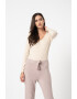 Vero Moda Рипсено боди Ramone с шпиц - Pepit.bg