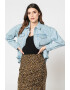 Vero Moda Риза от деним с капси - Pepit.bg