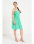 Vero Moda Рокля с лен Milo с шпиц - Pepit.bg