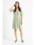 Vero Moda Рокля Jesmilo с лен и шпиц - Pepit.bg