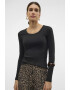 Vero Moda Слим блуза с модал - Pepit.bg