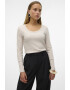 Vero Moda Слим блуза с модал - Pepit.bg