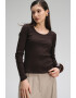 Vero Moda Слим блуза с модал - Pepit.bg