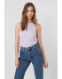 Vero Moda Топ с овално деколте V - Pepit.bg