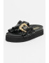 Versace Jeans Couture Чехли на равна платформа - Pepit.bg