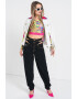 Versace Jeans Couture Къса блуза с лого - Pepit.bg