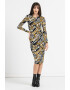 Versace Jeans Couture Рокля с лого - Pepit.bg