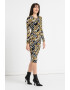 Versace Jeans Couture Рокля с лого - Pepit.bg