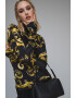 Versace Jeans Couture Слим блуза с принт - Pepit.bg