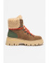 Woolrich Велурени боти с шагрен - Pepit.bg