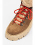 Woolrich Велурени боти с шагрен - Pepit.bg