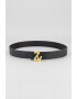 Zadig  Voltaire Колан с инициали - Черен - Pepit.bg